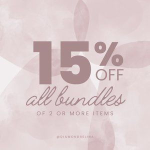 Bundle More than 2 Items & Save 15%